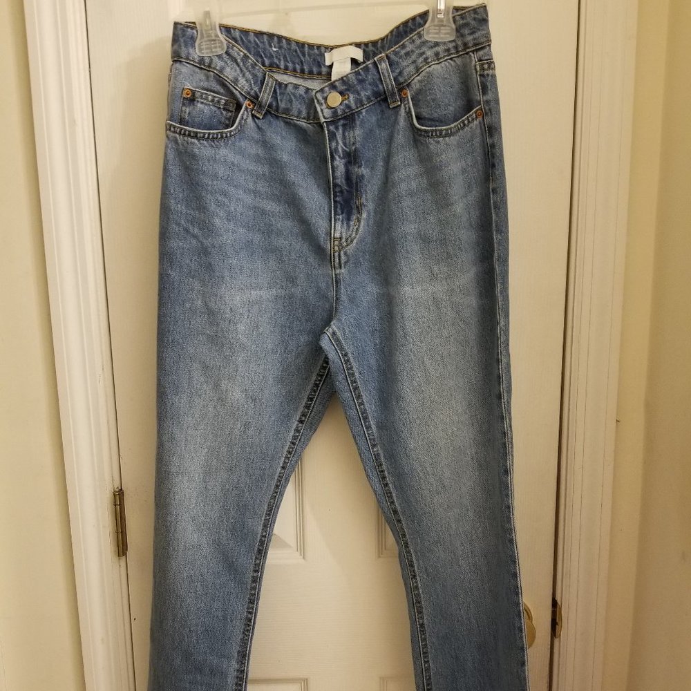H&M High Waist Blue Jeans